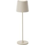 Brilliant Pöytävalaisin Kaami Metalli- Muovi- Beige 2W 310lm - 830 Lämmin Valkoinen | 100mm - IP44 - Ulkona - Himmennettävä 
