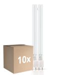 Monipakkaus 10x Philips PL-L 24W - UV-C | 4-Nastaa