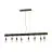 Eglo Riippuvalaisin Townshend 4 Teräs Ruskea Musta | IP20 - Sopii 8x E27 