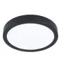 Eglo Kattovalo Fueva 6 Muovi- Musta 11.5W 1550lm - 827-840-865 CCT