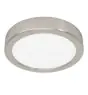 Eglo Kattovalo Fueva 6 Teräs Satiini Nikkeli 7.5W 1000lm - 827-840-865 CCT