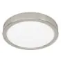 Eglo Kattovalo Fueva 6 Teräs Satiini Nikkeli 11.5W 1550lm - 827-840-865 CCT