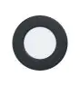 Eglo Upotettu Kohdevalaisin Kylpyhuonevalaistus Fueva 6 Muovi- Musta 3.7W 450lm - 827-840-865 CCT
