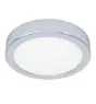 Eglo Kattovalo Kylpyhuonevalaistus Fueva 6 Teräs Kromi 7.5W 1000lm - 827-840-865 CCT