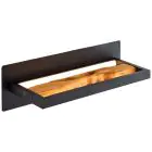 Brilliant Chaumont Seinävalaisin Aluminium Metalli- Puu Musta 8W 930lm - 830 Lämmin Valkoinen
