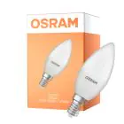 Osram Classic LED E14 Kynttilä Matta 7.5W 806lm - 827 Erittäin Lämmin Valkoinen | Korvaa 60W